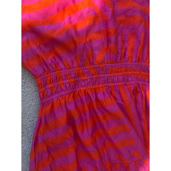 NWOT THML Melanie Striped Midi Dress, Sm $108 - Picture 5 of 8